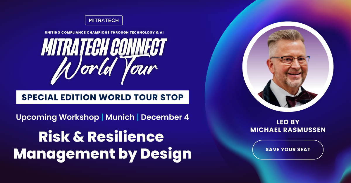 Michael Macpherson Risktec Risk & Resilience Management by Design with Michael Rasmussen